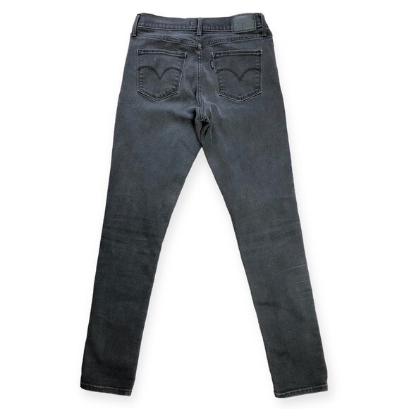 Levi’s 311 Shaping Skinny Soft Black Denim Jeans - Picture 4 of 9